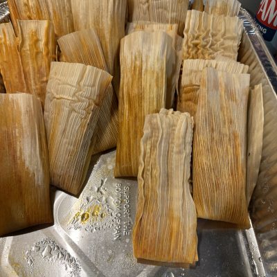 Red Chili Pork Tamales